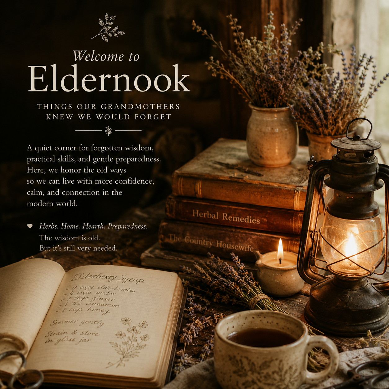 Things Our Grandmothers Knew We Would Forget — The Calm Prepared Handbook